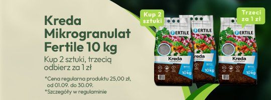 Kreda Mikrogranulat 10kg Fertile 2+1 za 1zł  2026