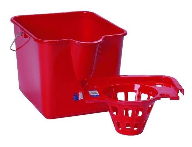 Wiadro prostokątne + wyciskacz 12L 03112 Konex