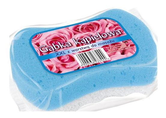 Gąbka do kąpieli i masażu XXL Grosik