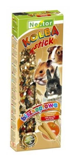 kolba biszkopt i owoce