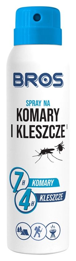 Spray na komary i kleszcze 90 ml Bros
