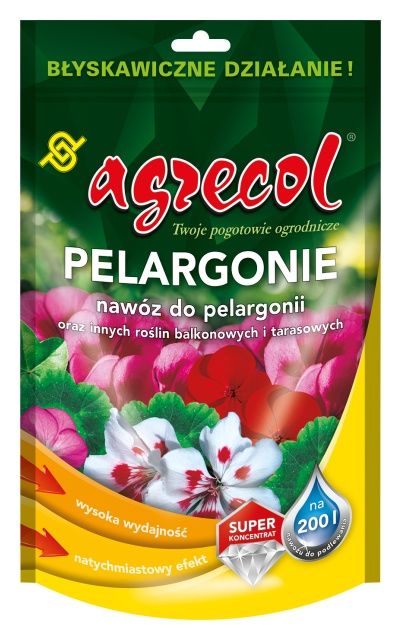Naw&oacute;z krystaliczny do pelargonii 200 g Agrecol