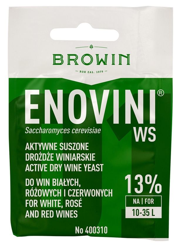 Drożdże winiarskie ENOVINI WS 7g Browin