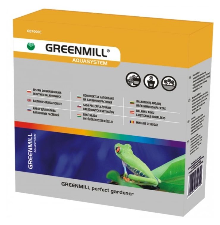 Zestaw do nawadniania skrzynek balkonowych GB7000C Greenmill