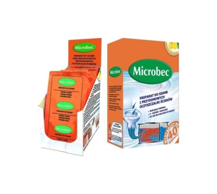 Saszetki do szamb Microbec ULTRA 25g 18 szt eukaliptus Bros