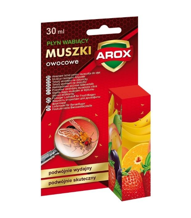 Płyn zapasowy do pułapki na muszki owocówki 30 ml Arox