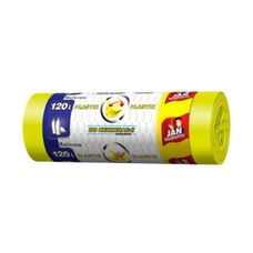 Worki do segregacji plastiku 120 L 10 sztuk Jan Niezbędny