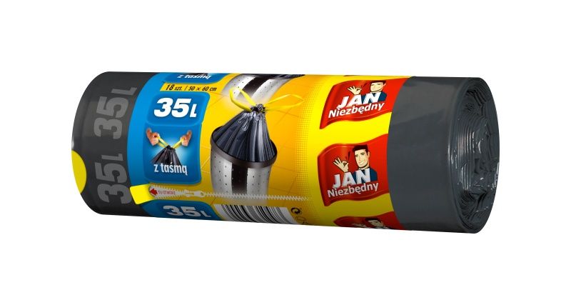 Worki na śmieci 35l 18szt classic Jan Niezbędny