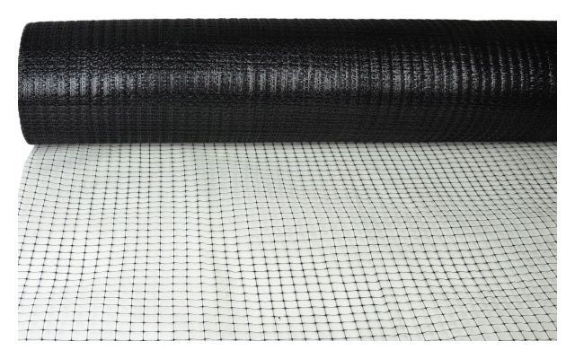 Siatka przeciw kretom czarna Antimole 2m x 200m intermas