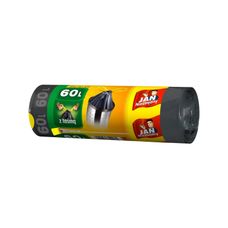 Worki na śmieci 60l 12szt classic taśma Jan Niezbędny