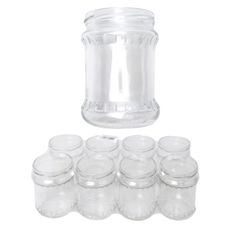 Słoje TO 500 ml 8 sztuk fi 82 mm TRAGAR