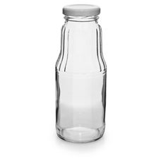 Butelka na sok 300 ml + nakrętka fi 43 8 szt Tragar