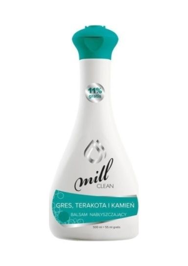 Płyn nabłyszczający do gresu, terakoty i kamienia 500 ml + 55 ml GRATIS MillClean