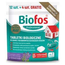 Biofos tabletki do szamb i oczyszczalni 12 szt. + 4 szt. GRATIS Inco