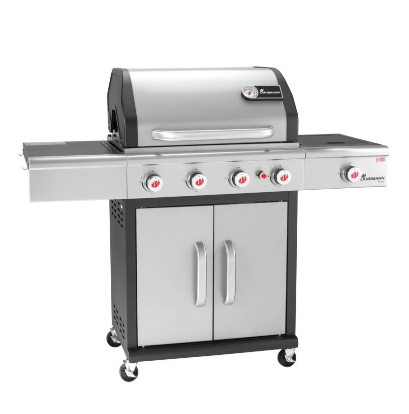 Grill gazowy TRITON PTS 4.1 srebrny (15,0 kW) 12960 Landmann