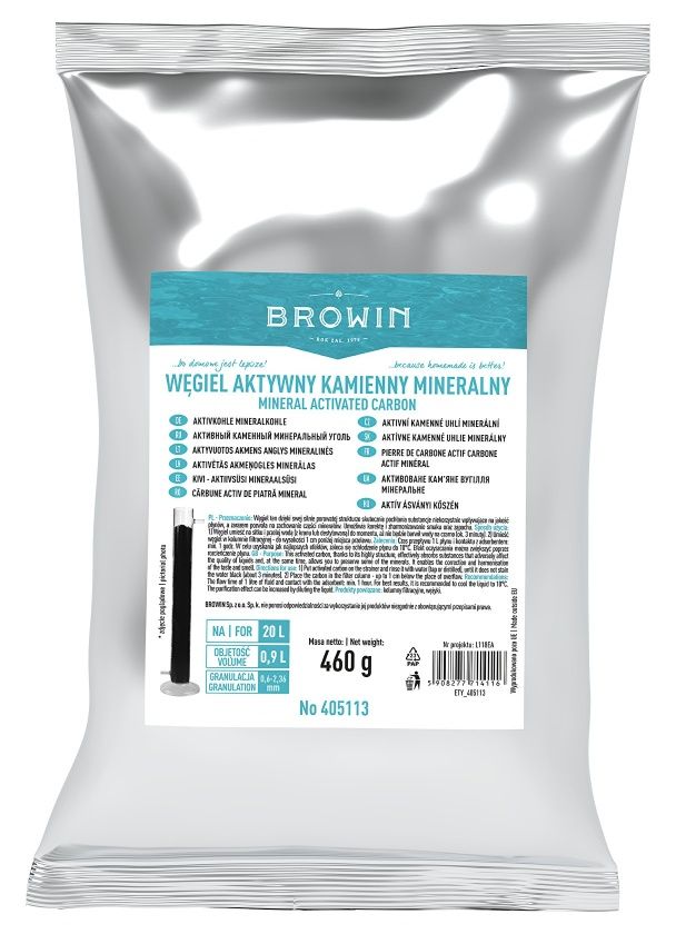 Węgiel aktywny mineralny 460g 405113 Browin