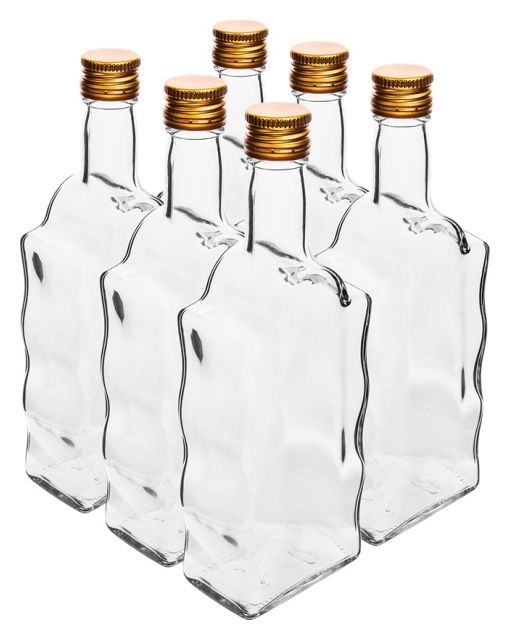Butelka Klasztorna 500 ml z zakrętką 6 sztuk Biowin 