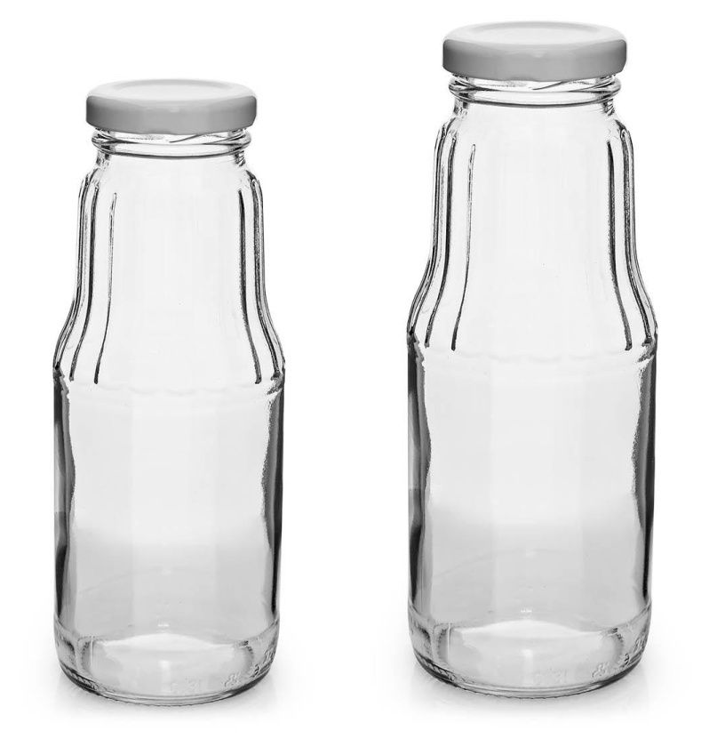 Butelka na sok 0,7 L + nakrętka fi 43 8szt Tragar