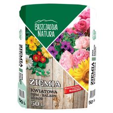 Ziemia do kwiatów 50L Zielona Oaza