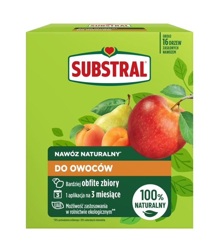 Nawóz naturalny do owoców i krzewów owocowych 1,2 kg Substral