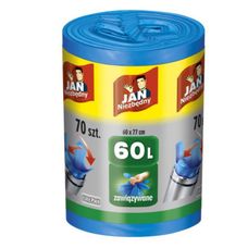 Worek na śmieci Easy Pack 60L 70 sztuk Jan Niezbędny