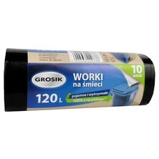Worki na śmieci 120L ld 10 szt Grosik