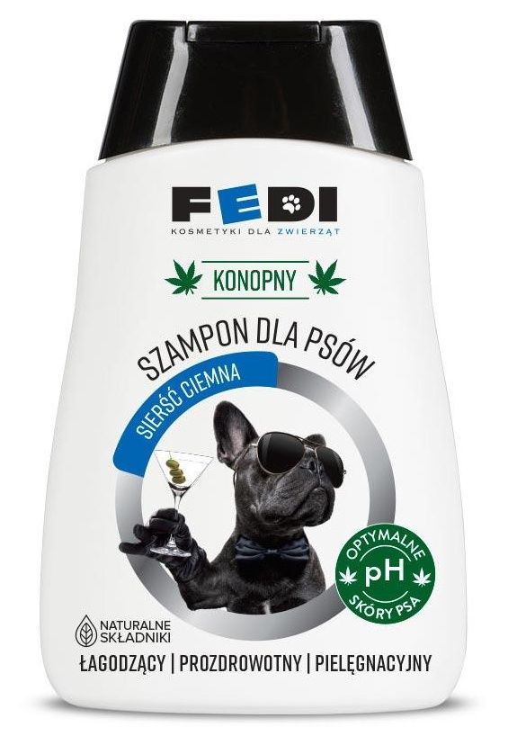 Szampon dla psów sierść ciemna 300 ml Fedi