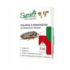 Pułapka na karaluchy 2 sztuki Sumin