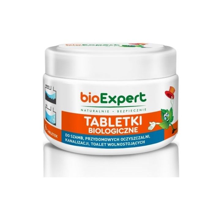 Biologiczne tabletki do szamb 6 szt. BIOEXPERT