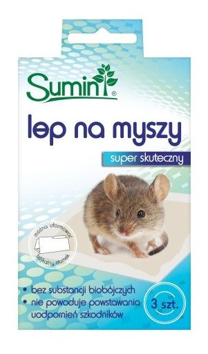 Lep na myszy 3 szt Sumin