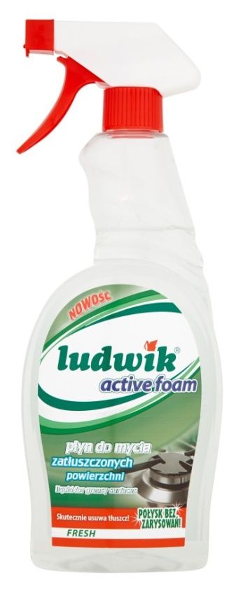 Ludwik Płyn Fresh do mycia zatłuszczonych powierzchni 750 ml Inco