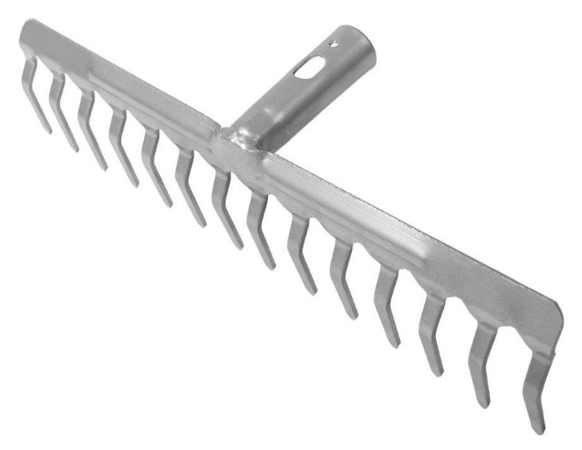 Grabie metalowe 14 zębne Klik Łaguz