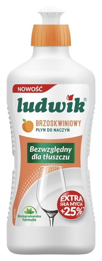 Ludwik płyn do naczyń brzoskwinia 900g Inco