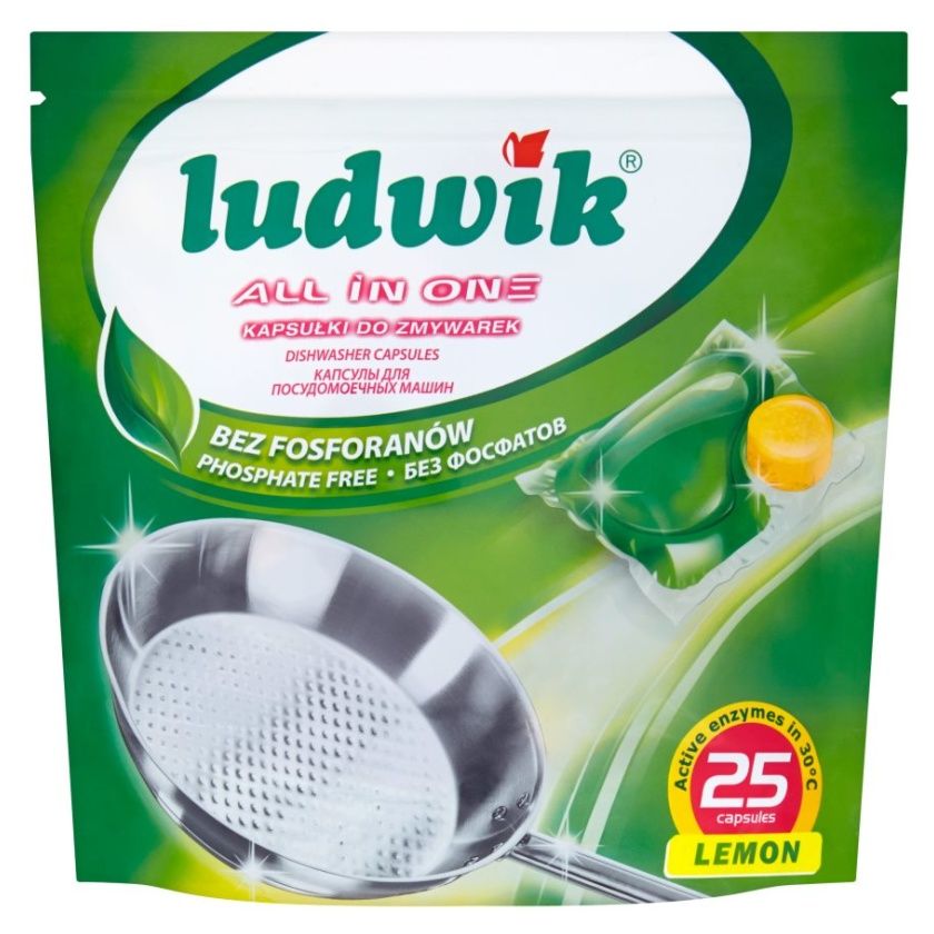 Ludwik Tabletki do zmywarek All in one 25 sztuk Inco