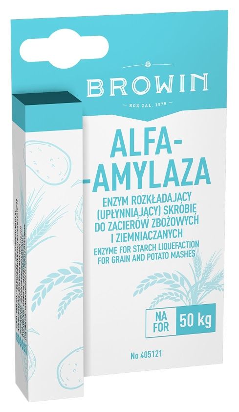 Alfa-amylaza w płynie 10 ml Browin