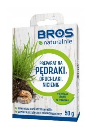 Naturalny preparat na pędraki opuchlaki nicienie Bros 