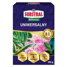 Nawóz Osmocote 2w1 uniwersany 300g Substral to extra długie działanie, aż do 6 miesięcy.