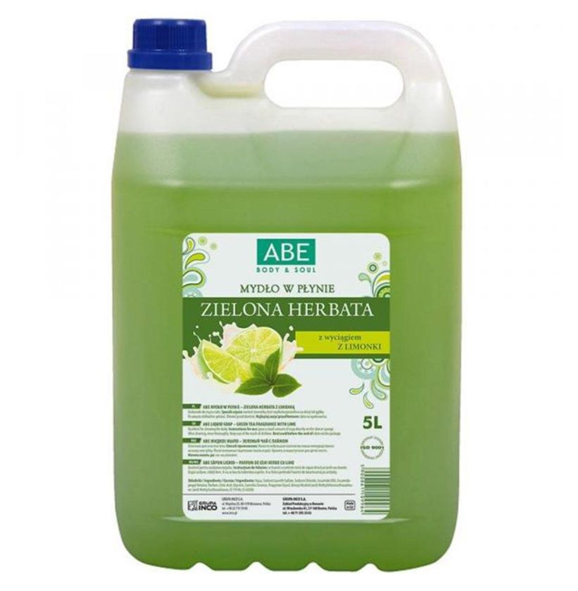 Mydło w płynie limonka 5L ABE