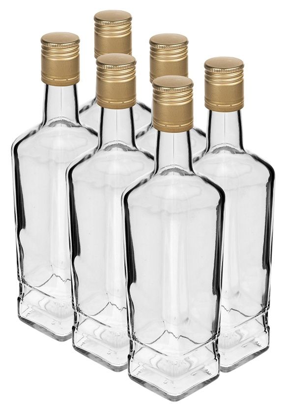 Butelka Pryncypalna 0,5 L z zakrętką 6 szt Browin