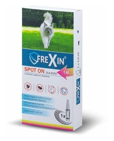 Krople dla kota 1ml FREXIN