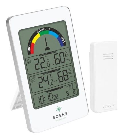 Elektroniczna stacja pogody termometr/higrometr, RCC Biowin 250202