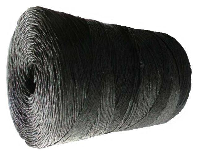 Sznurek rolniczy TEX 2500 długość 1600m czarny UV Tegafol