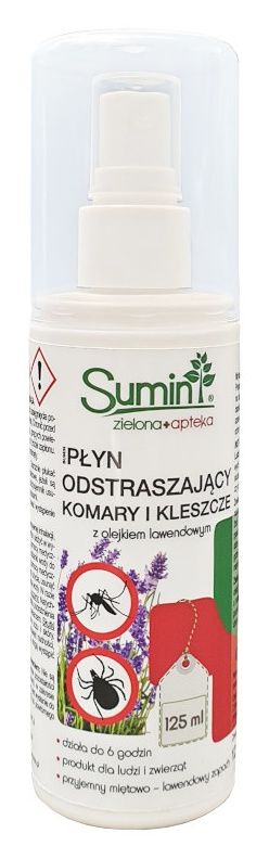 Płyn odstraszający komary z lawendą 125 ml Sumin