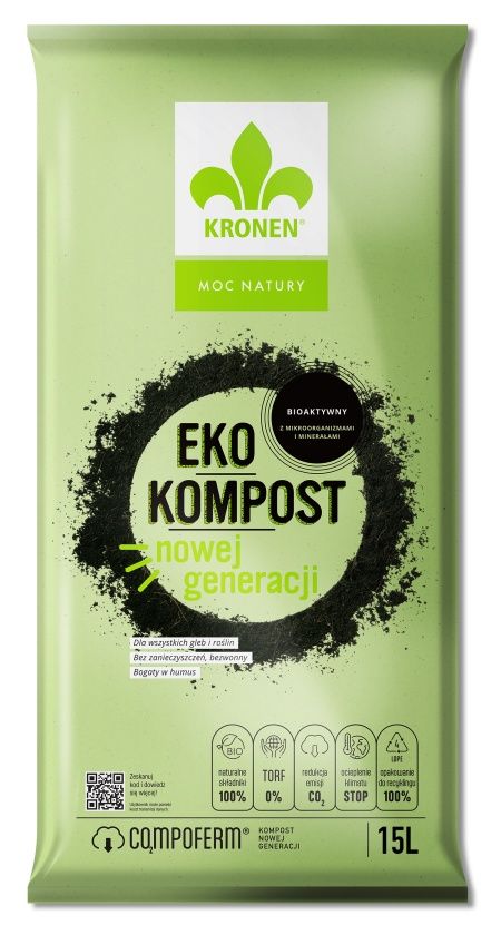 Kompost ogrodniczy 15L Compoferm Kronen