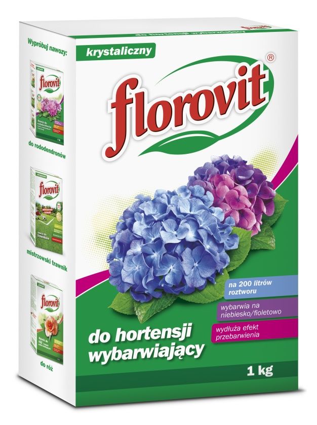 Florovit nawóz wybarwiajacy do hortensji 1 kg Inco