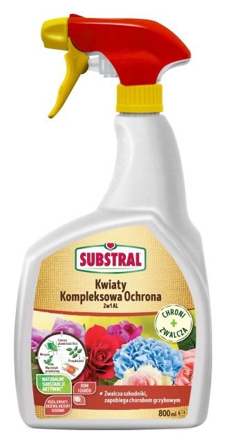 Kompleksowa Ochrona Spray Rośliny Ozdobne 800ml Substral Naturen