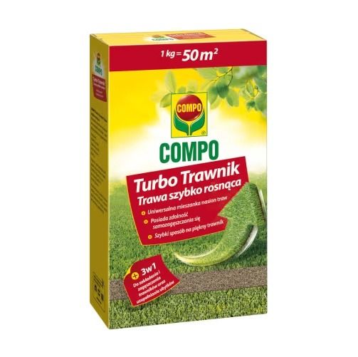 Trawa Turbo Trawnik szybko rosnca Compo | Sklepogrodniczy.pl