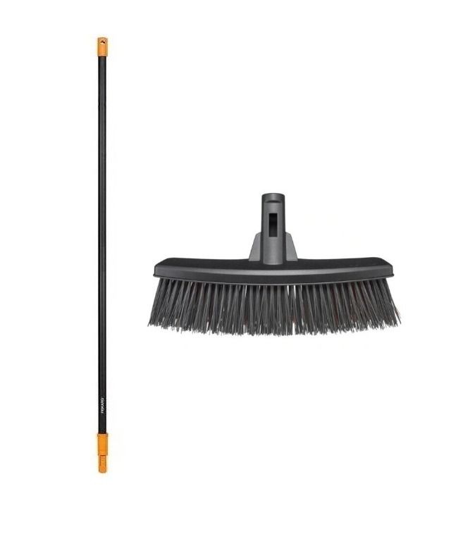Zestaw Szczotka uniwersalna Solid M + trzonek IN-LOCK Fiskars