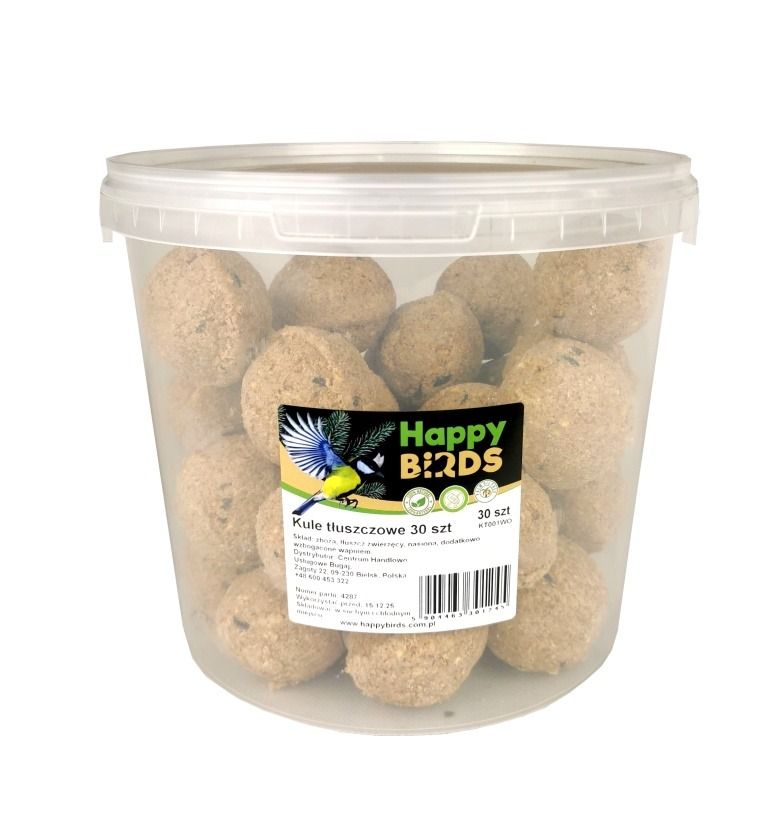 Pokarm zimowy ptasie pyzy 30sztuk x 90g Bugaj 