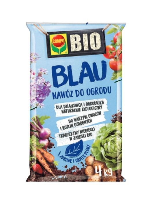 Bio Blau Naw&oacute;z do ogrodu 4 kg Compo